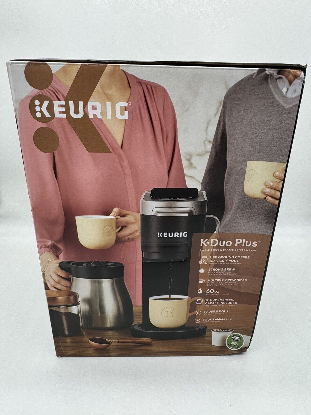 Keurig 5000204978 K-Duo Plus Single-Serve and Carafe Coffee Maker - Black