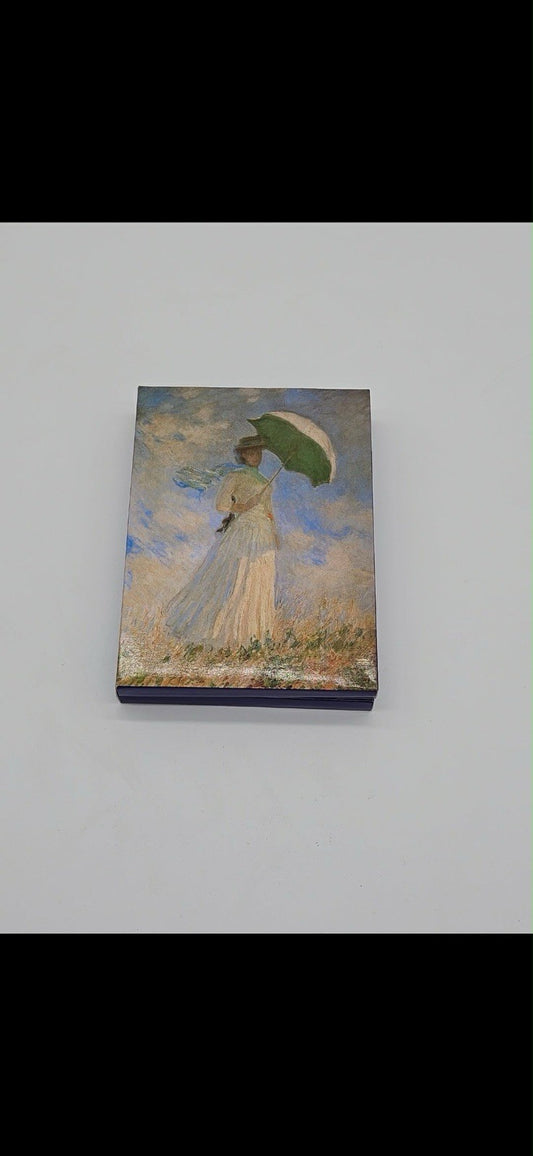 Set of 20 Monet Fine Art Note Cards & Envelopes - 4 Different Prints