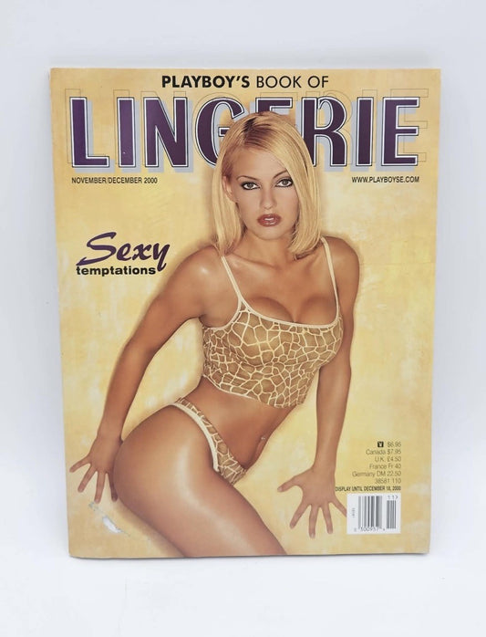 Playboy's Special Edition Book of Lingerie Nov/Dec 2000