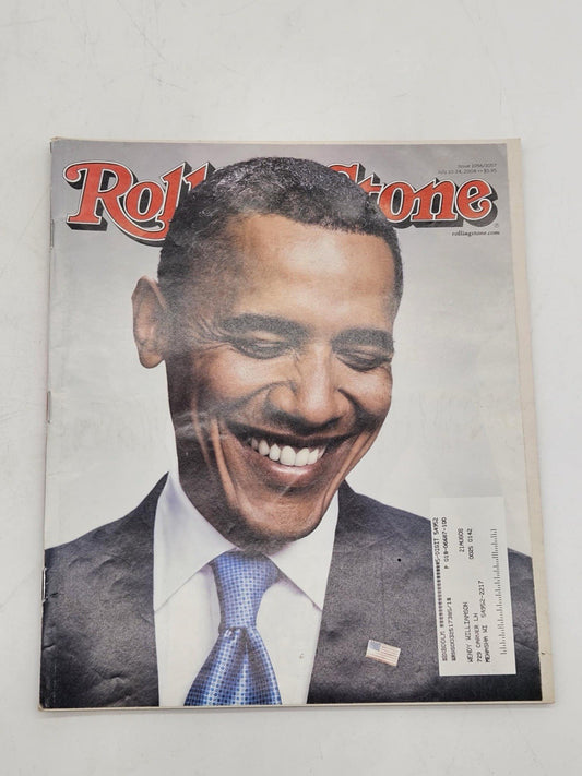 Rolling Stone Magazine Issue 1056/1057 July 10-24,2008 Obama Rush NEWSTAND