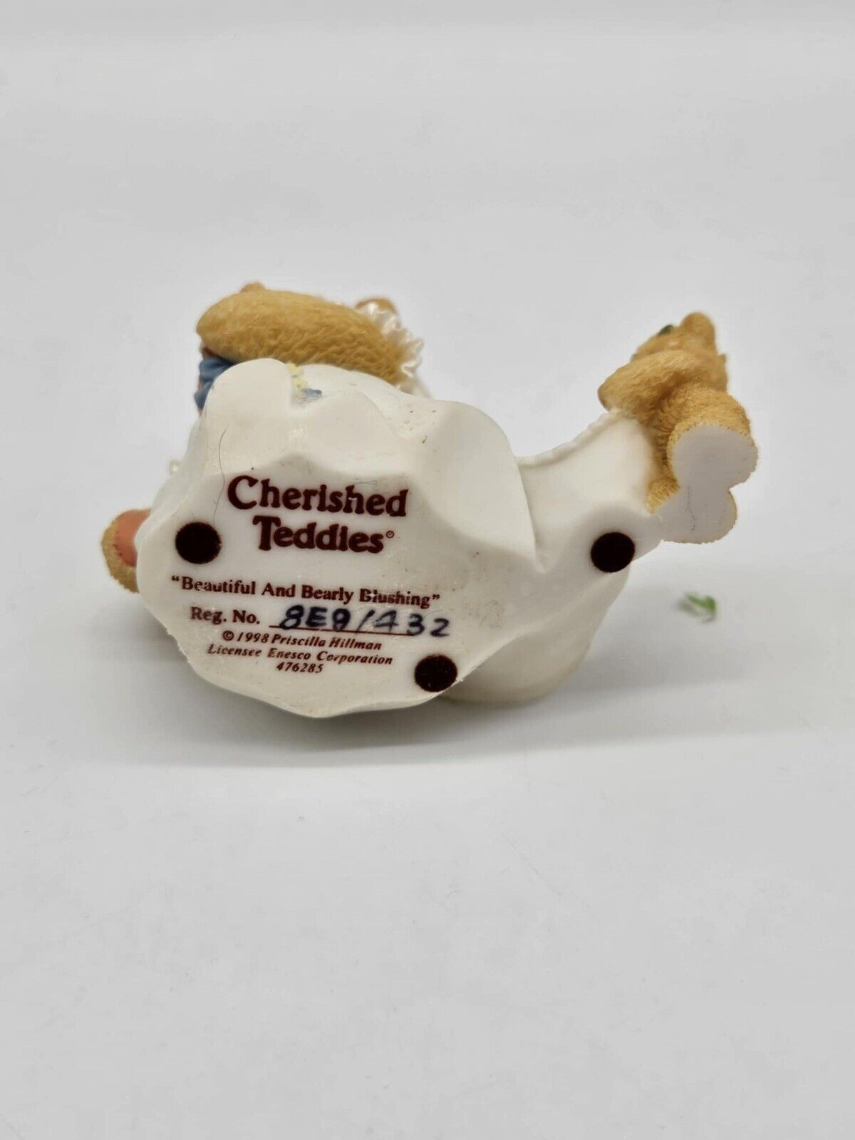RARE Vintage Cherished Teddies ~ "Beautiful And Bearly Blushing" Figurine