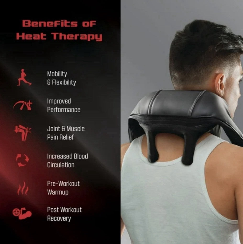 Shiatsu Pro Massager, Cordless Heated, Back, Neck & Shoulder