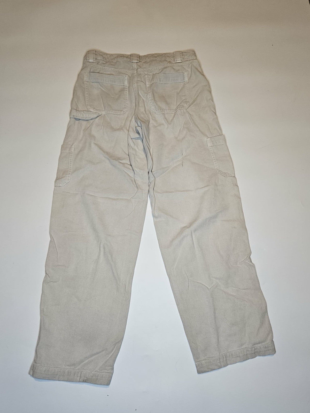 Garage Women’s Beige Cargo Pants Size 0 Wide Leg Utility