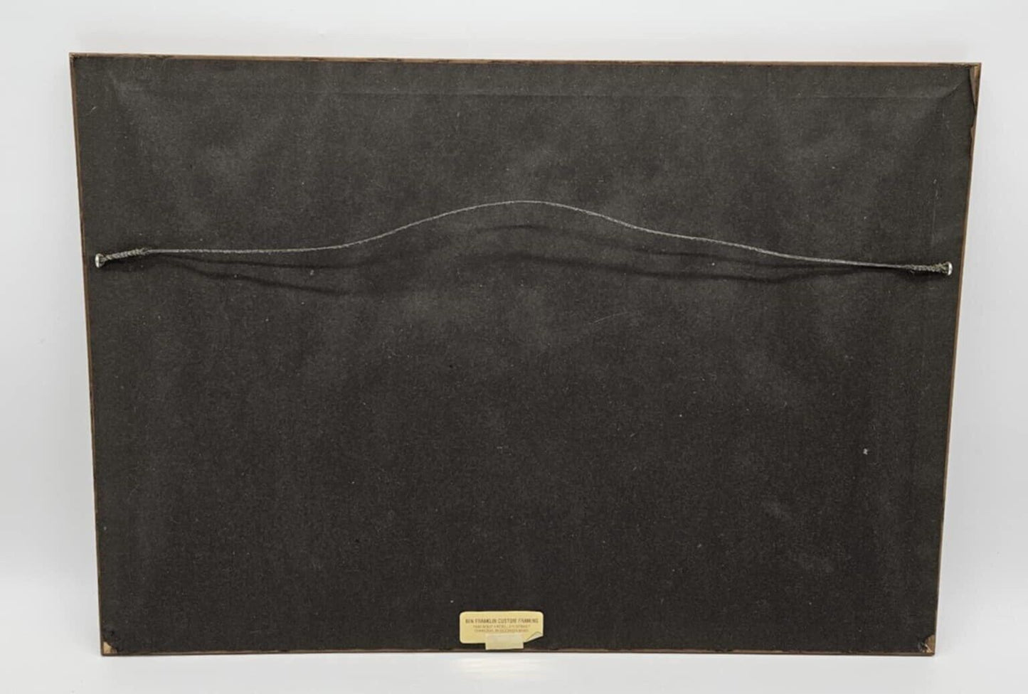 Terry Redlin Signed ''HUNTERS HAVEN'' Framed, Double Matted