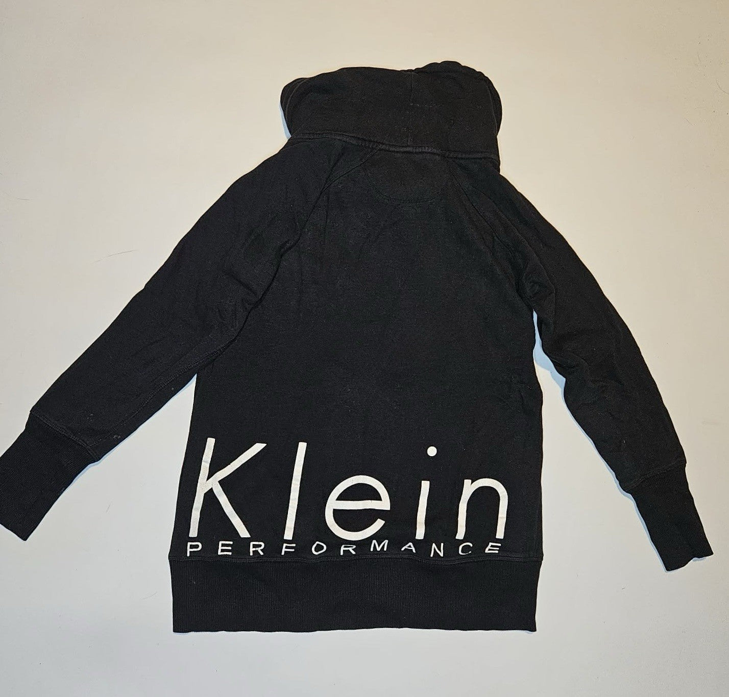 Calvin Klein Performance Black Pullover Hoodie Large Back Logo Size L