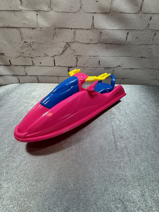 Vintage Fashion Barbie Doll Size Pink Jet Ski Adventure VTY 005