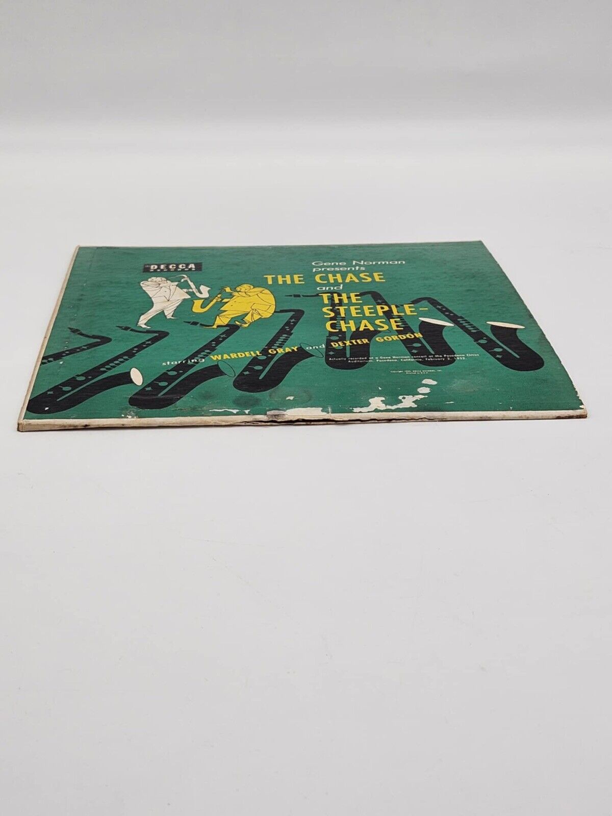 DEXTER GORDON WARDELL GRAY The Chase And The Steeplechase 10" LP US 1952 DG MONO