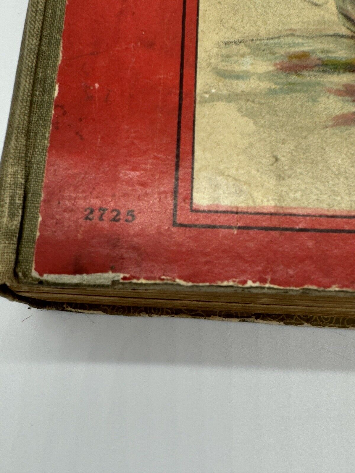 ANTIQUE BOOK "A GREAT BIG STORY BOOK" 2725 MCLOUGHLIN BROS. NEW YORK