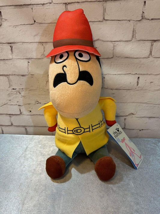 Toy Factory Pink Panther Plush Inspector Clouseau 13”  New With Tags VCTY