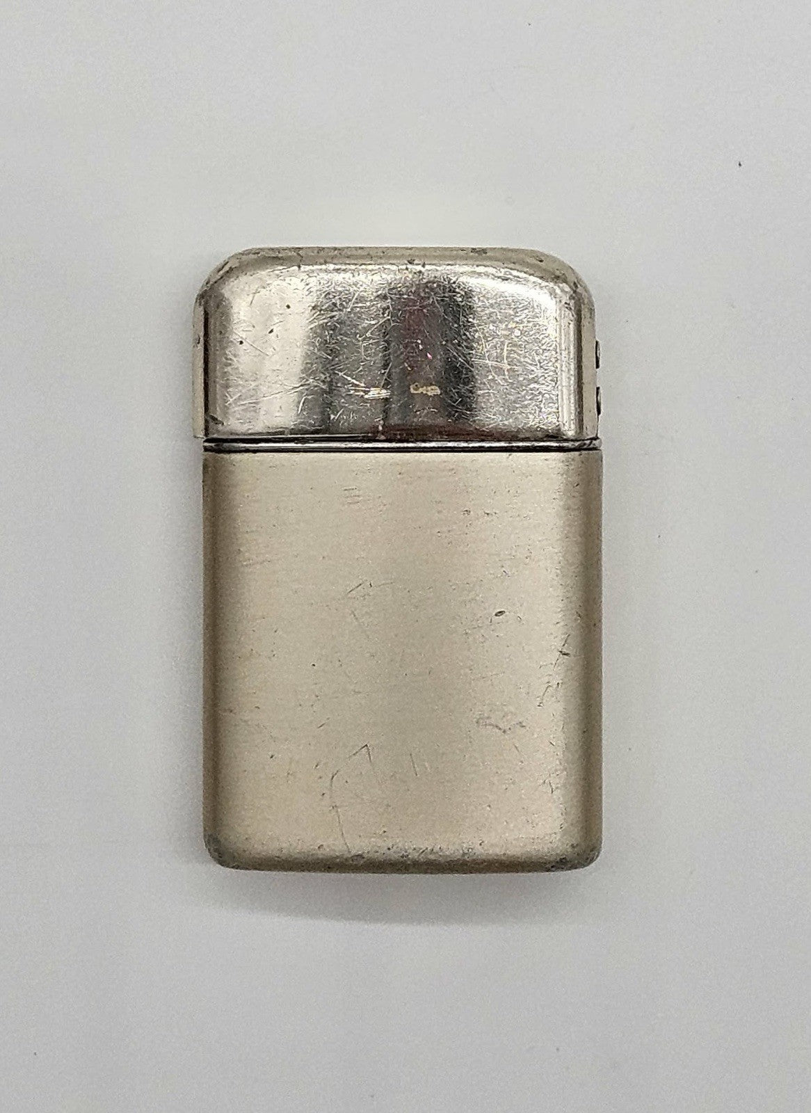 Vintage Ronson Gold Tone Flip-Top Typhoon Lighter British Empire Made. RARE