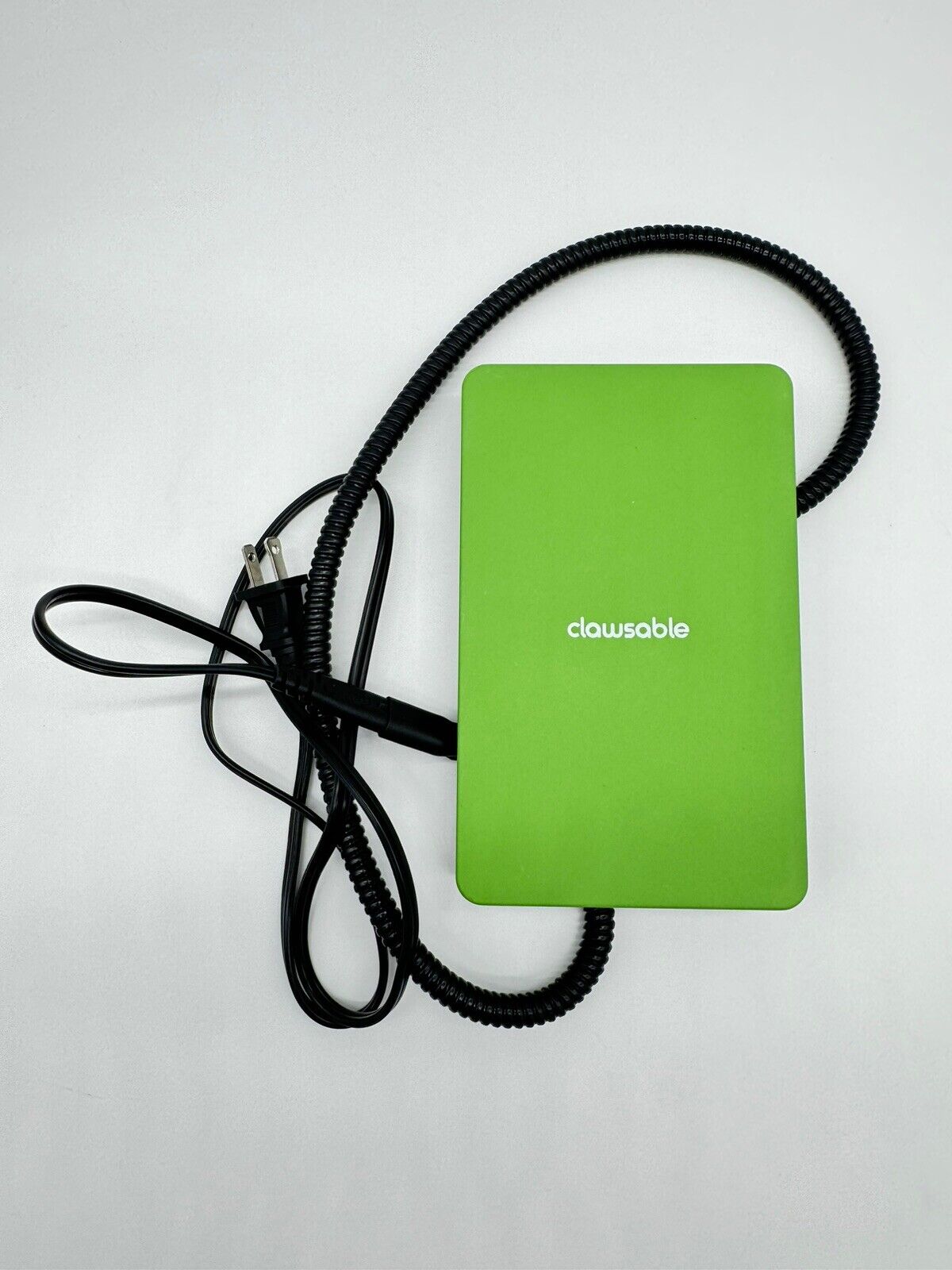 Clawsable BH-2012 Green Black Rectangular Corded Electric Bird Warmer 15W