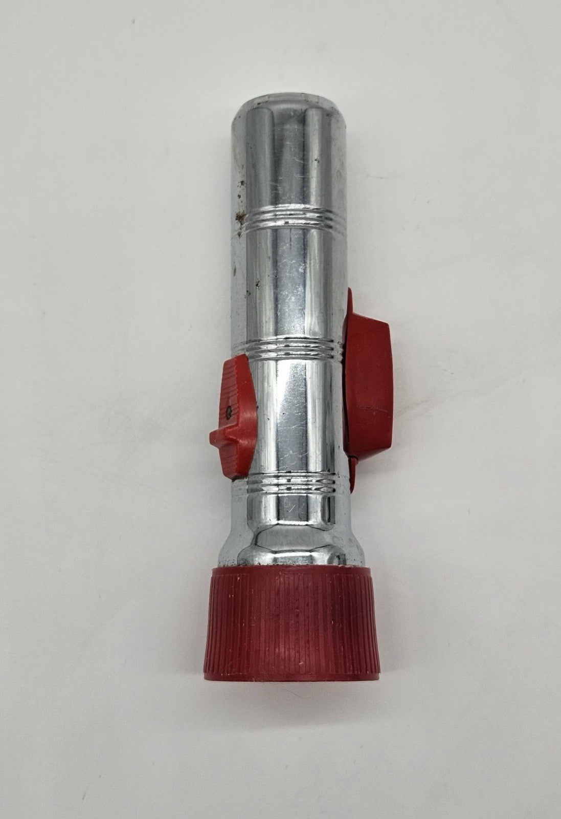 Vintage Eveready Handheld Flashlighter Union Carbide 7.5" Made in USA WORKS!