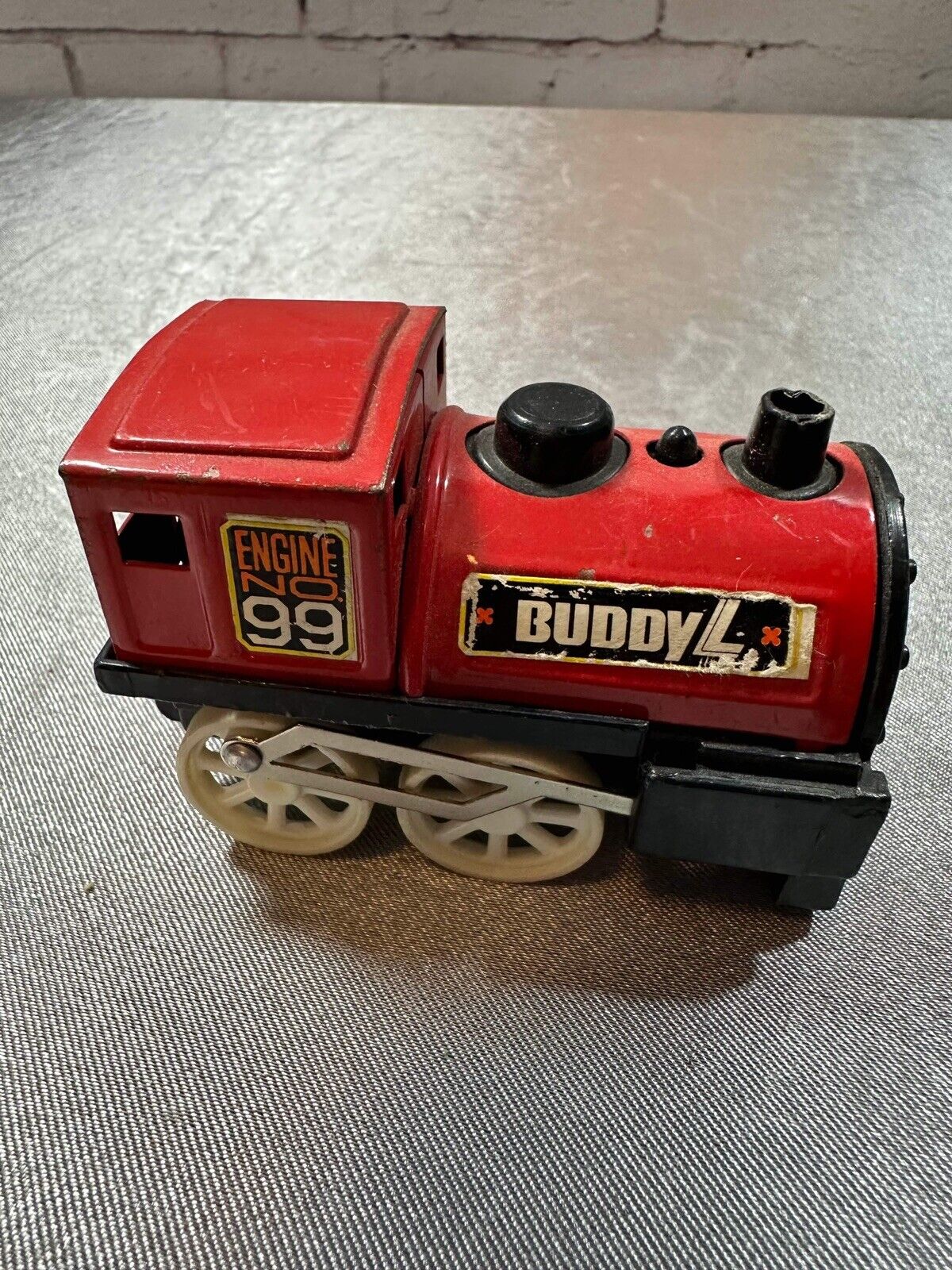 Buddy L. Tin Engine NO. 99, Made in Hong Kong
