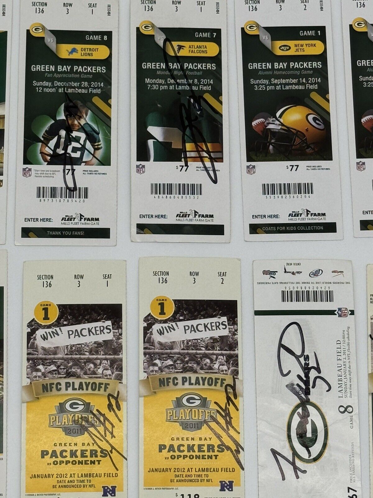MASSIVE Packer Memorabilia Lot - OVER 50 AUTOGRAPHS - See Description!!