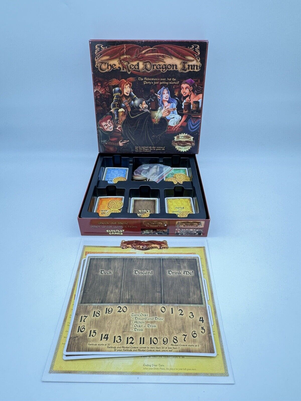 The Red Dragon Inn Board Game - Slugfest Games. New Sealed In Box