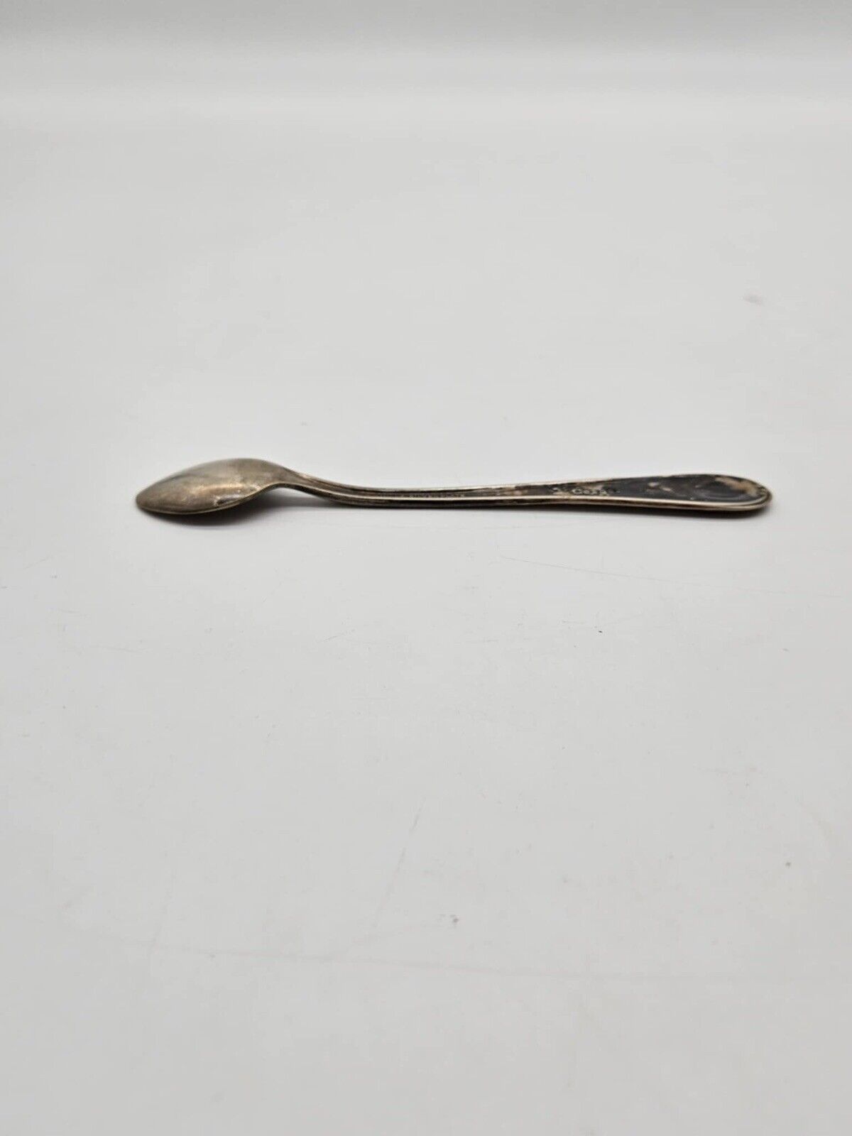 Vintage Gerber Winthrop Silver Plate Baby Spoon; Baby Face on Handle; 51/2"