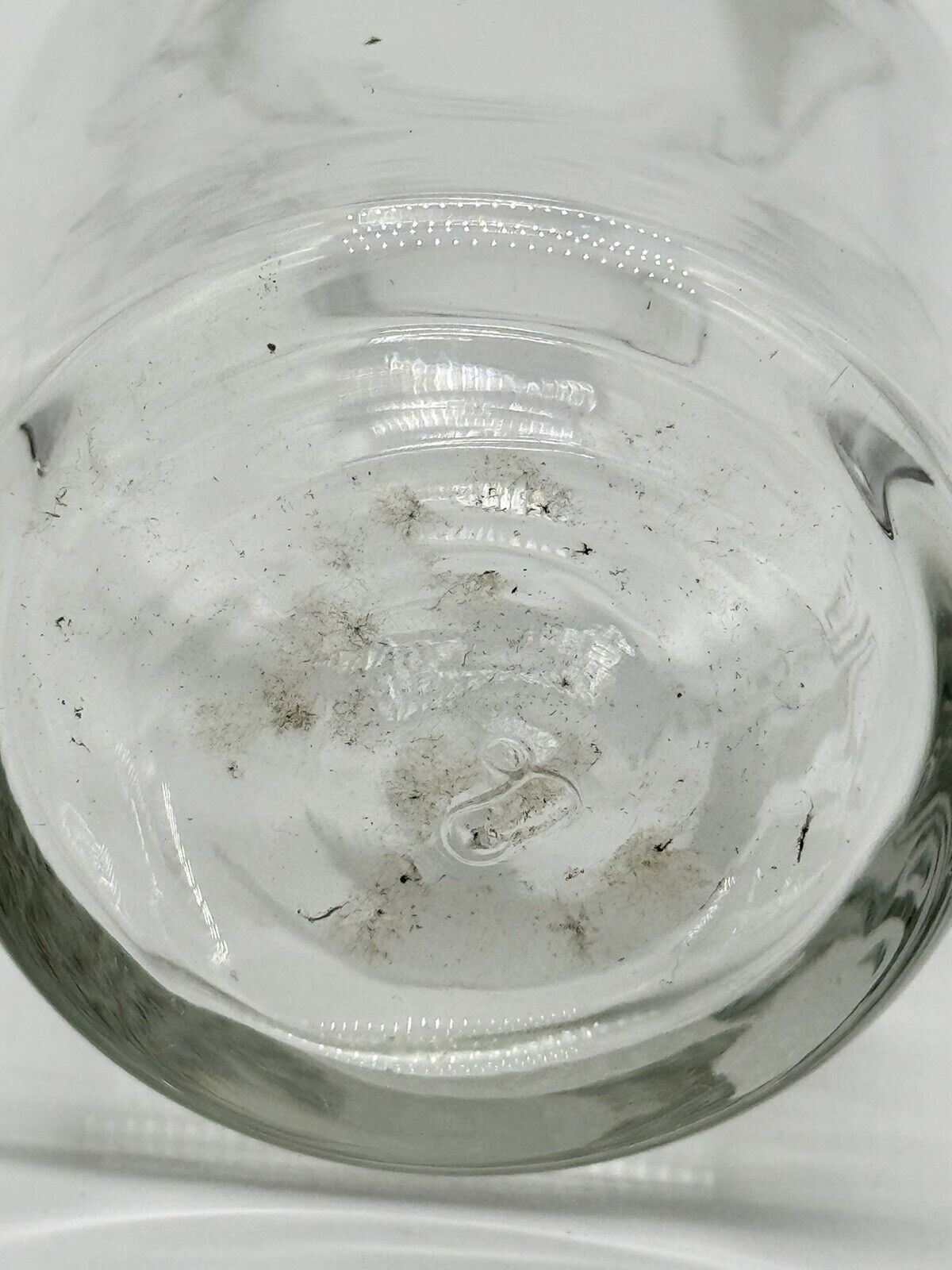 RARE Vintage Etched Humming Bird Wine Carafe - Frankenmuth Mt.