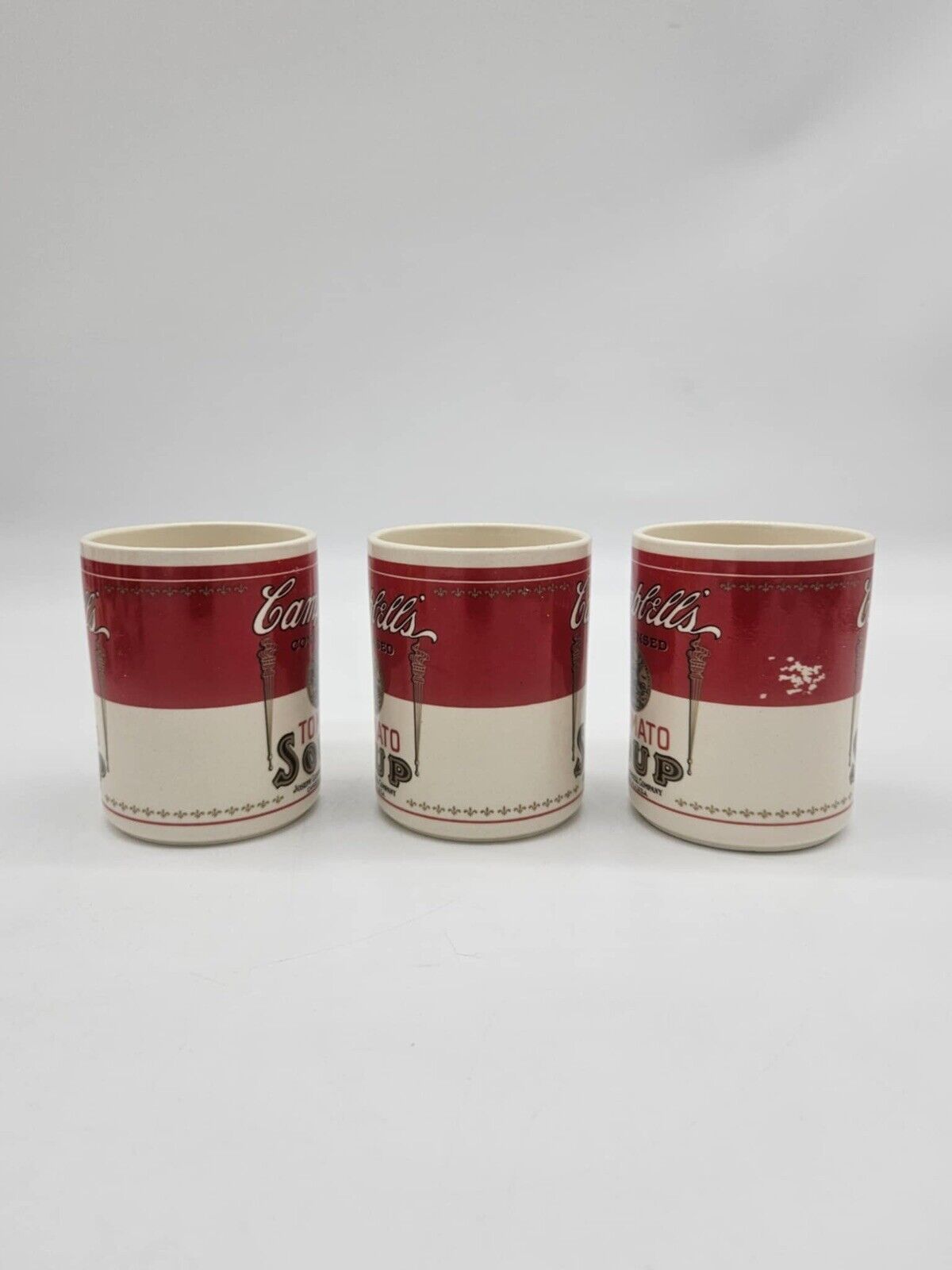 Set of 11 Campbell’s Soup 1989 “Homestyle” Vintage Soup Cup Looks like can