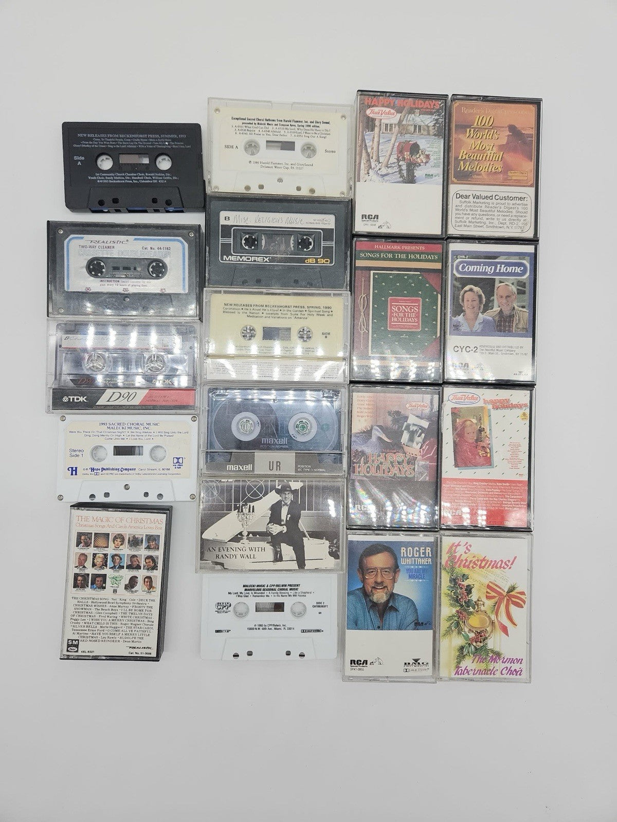 Random Lot of Vintage Cassette Tapes