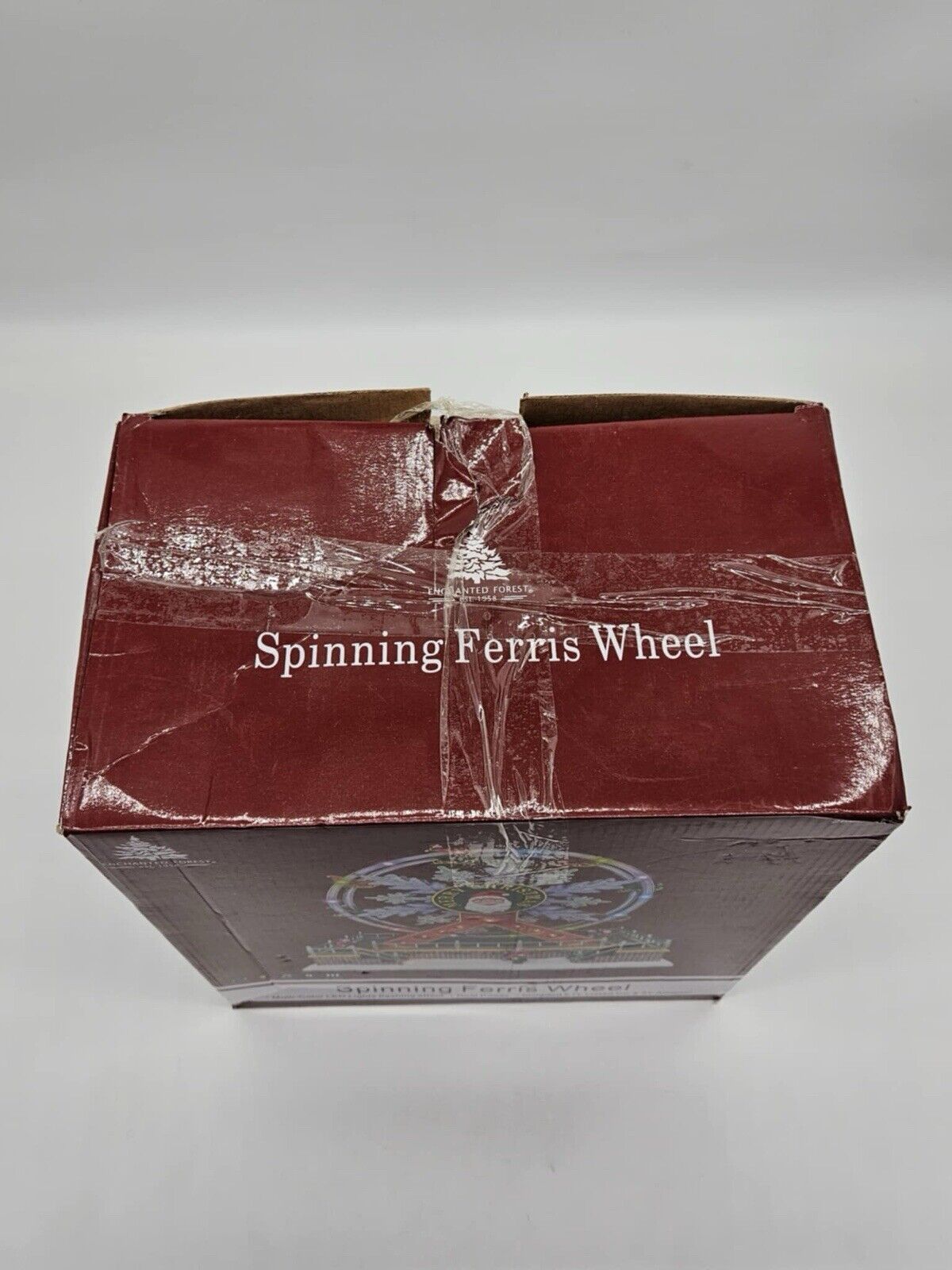 Christmas Enchanted Forest Santa Ferris Wheel Village Light-Up Carnival Ride