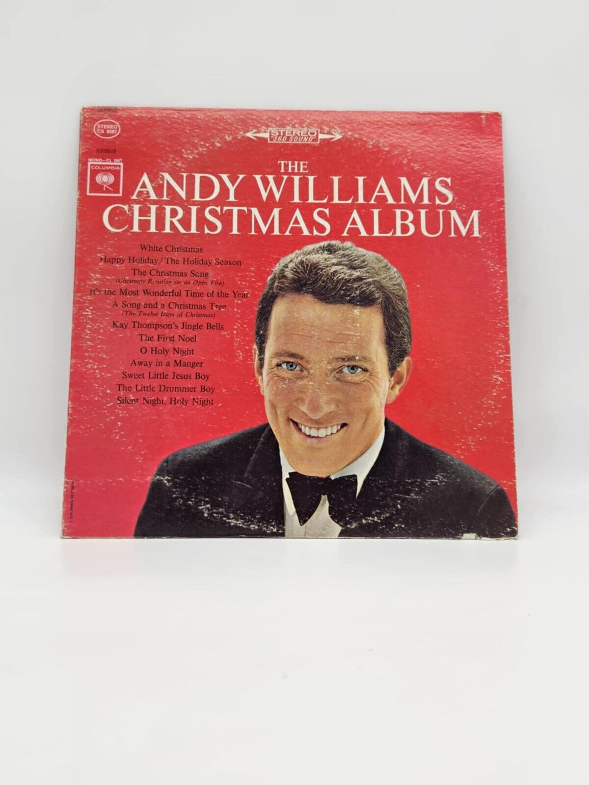 THE ANDY WILLIAMS CHRISTMAS VINAL RECORD ALBUM