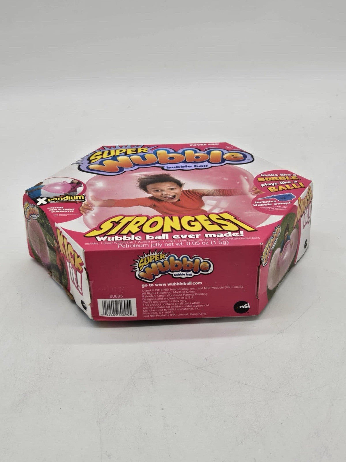 Super Wubble without pump Pink Looks like Bubble Plays like Ball Strongest ball