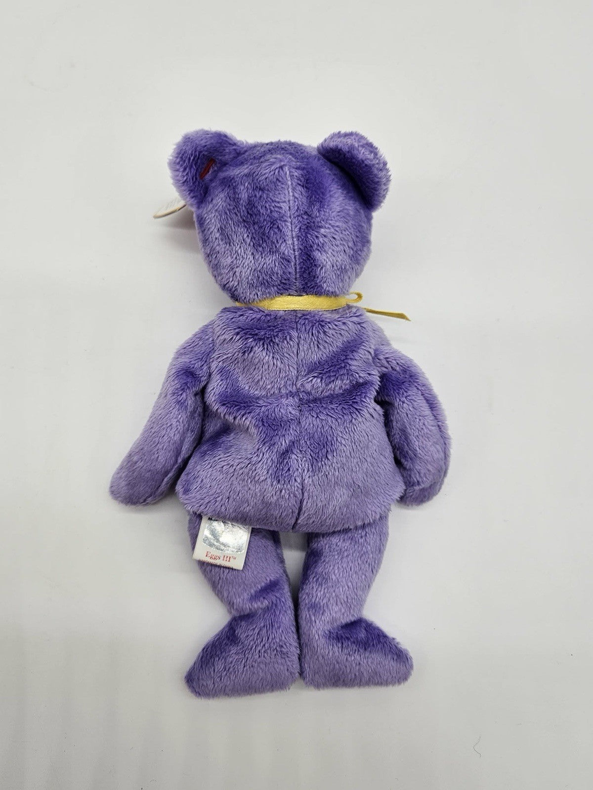 TY 10 yrs  Beanie Babies - 2002 "Eggs III" Bear - Mint w Mint Tag