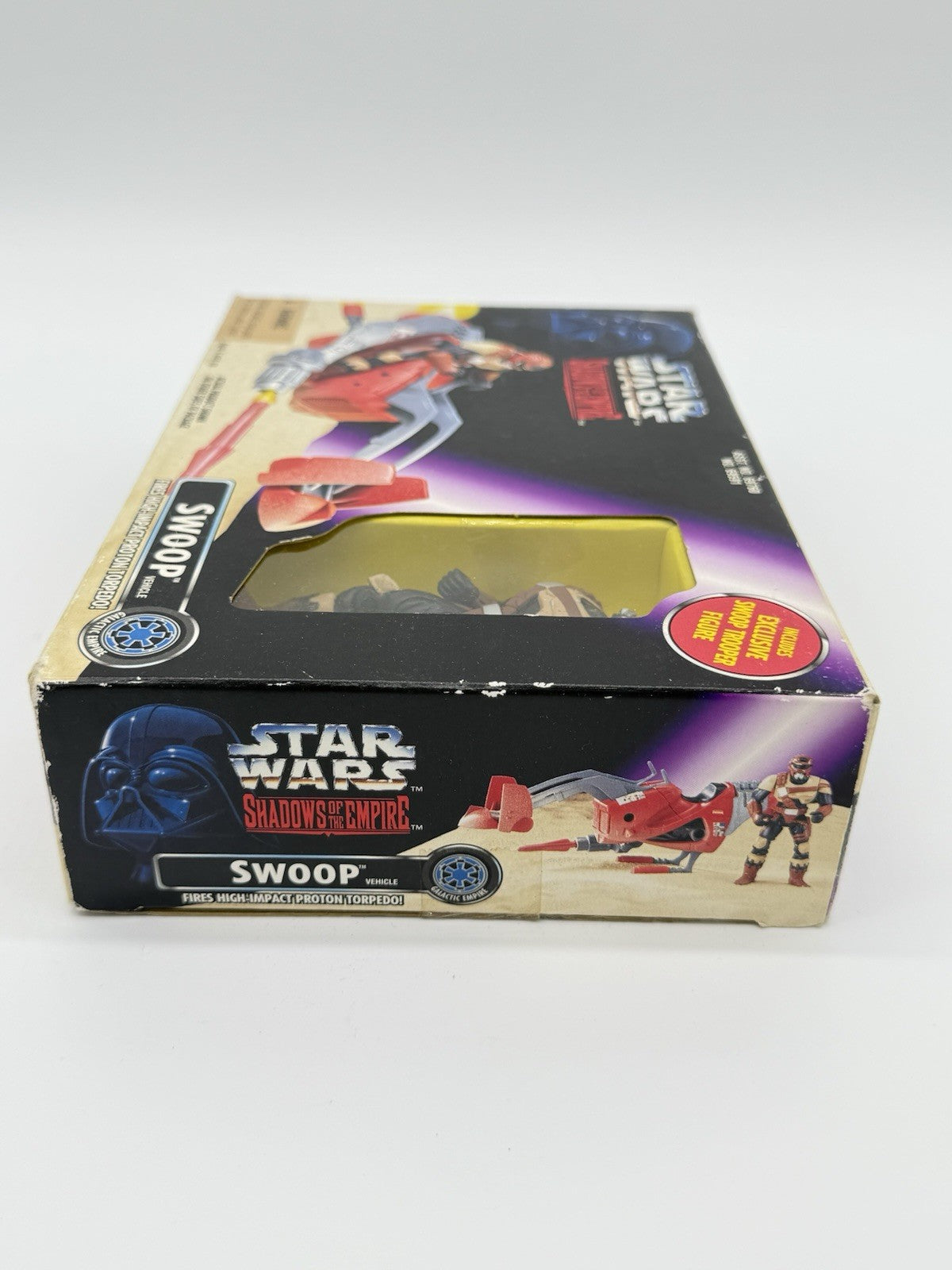 Vintage 1996 Kenner Star Wars Shadows Of The Empire Swoop Action Figure SEALED