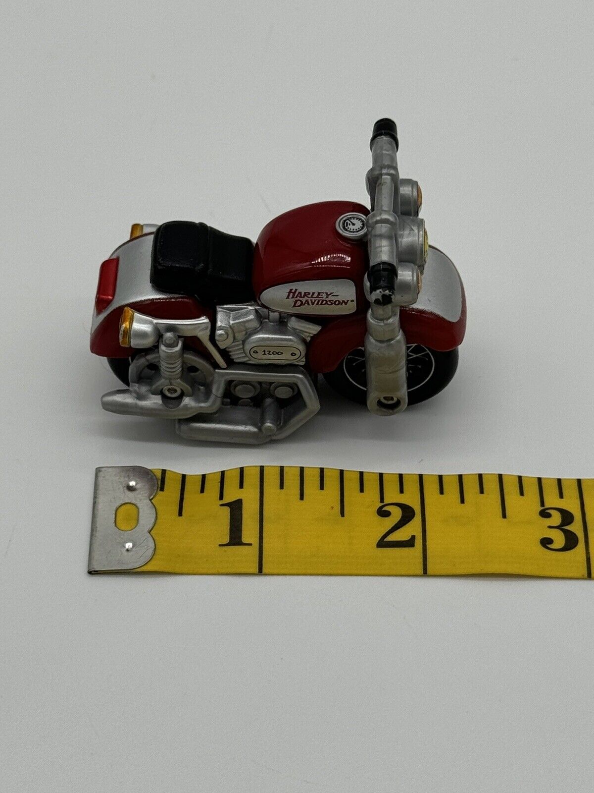 Set of 2 Maisto Cycle Town Harley Davidson Mini 2" Motorcycles Fatboy Vehicles