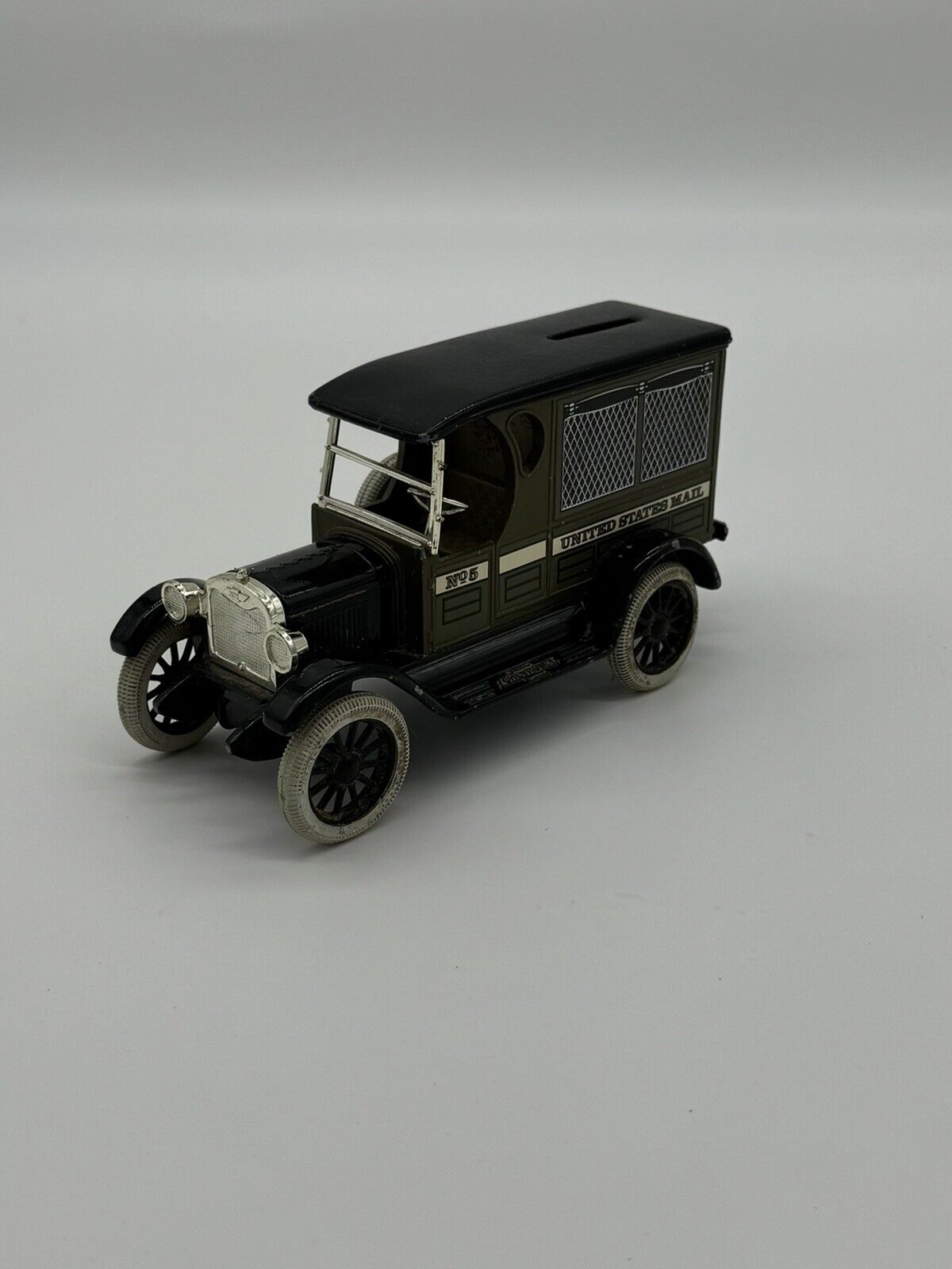 Vintage ERTL 1923 Chevrolet Postal Truck Bank 1:25 Scale Diecast Model 002