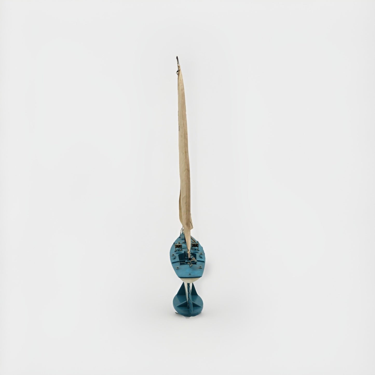 Vintage Collectable Don Q Rum Runner Yacht?? on Stand Sailing Boat Maritime