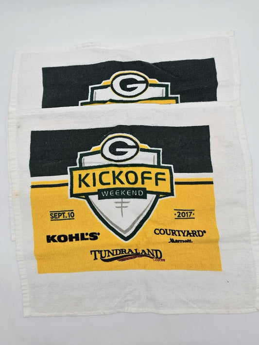 2 SGA Green Bay Packers Rally Towels
