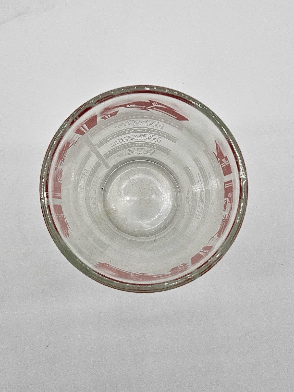 Cocktail Recipes Glass Martini Shaker Design MCM 8-1/4' Tall Vintage Barware Mix