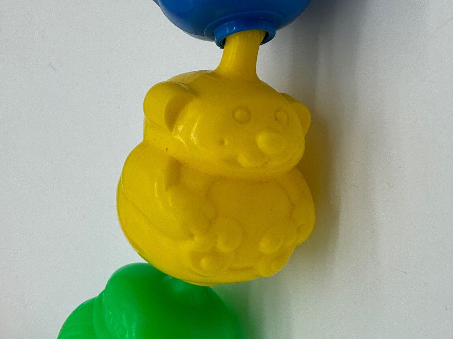 Vintage Fisher Price Snap Lock Pop Beads Baby Toddler Lot of 25 Classic Toy