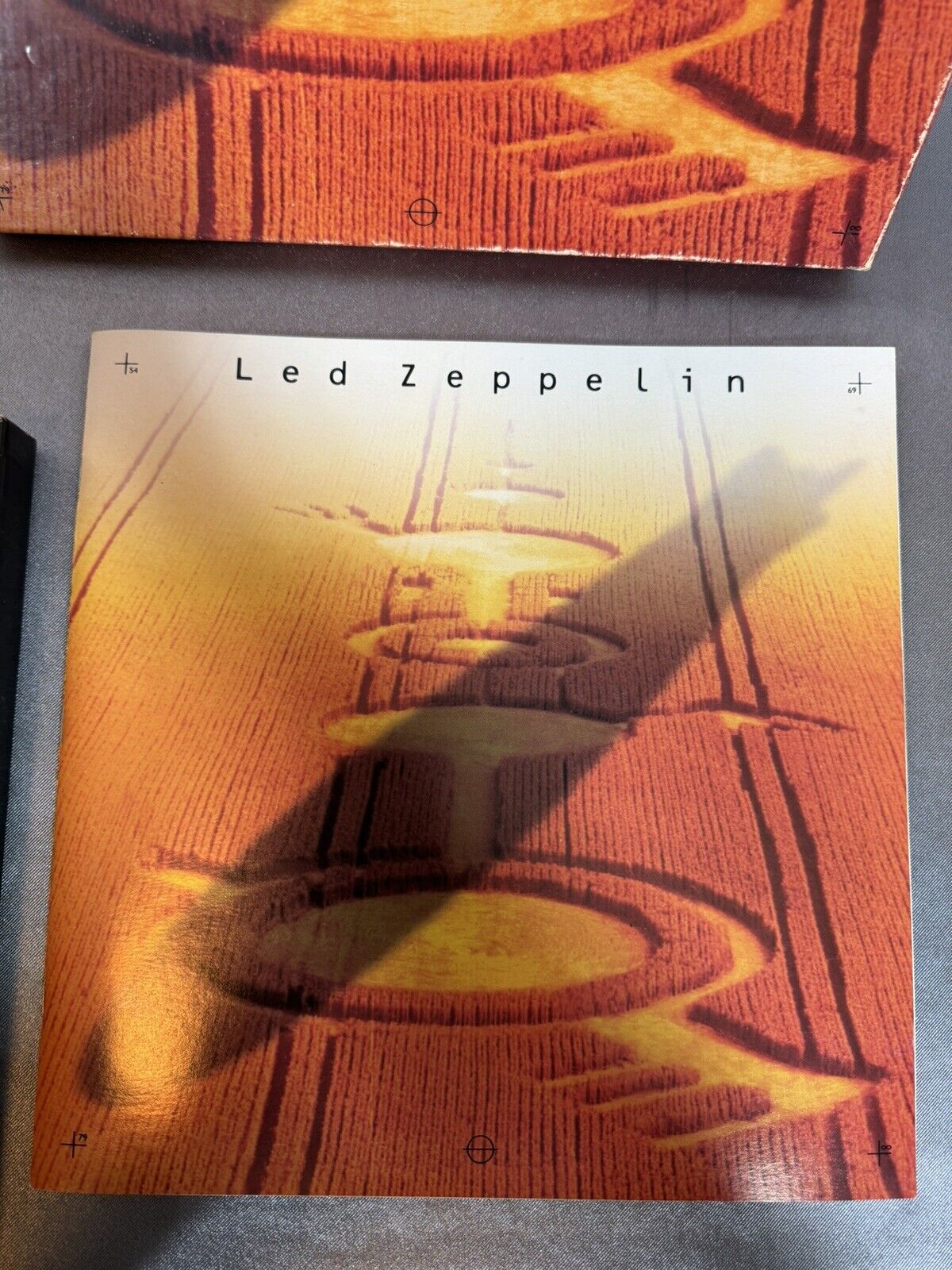 LED ZEPPELIN 4 Cassette Tape Box Set with Booklet *Missing 2 Tapes*