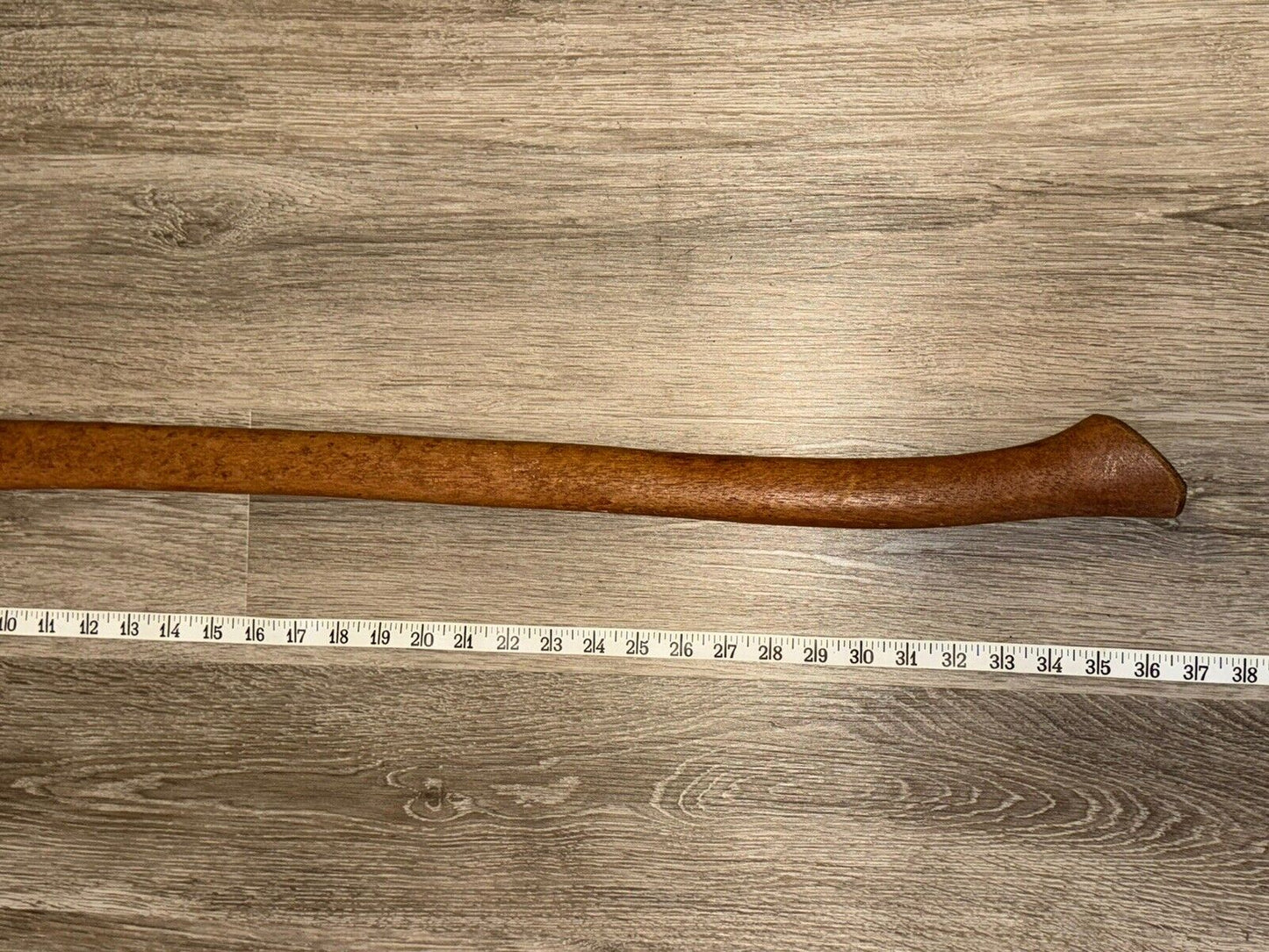 Vintage Axe 37 inches Hickory Wood Handle Chopping Splitting Limping Ax
