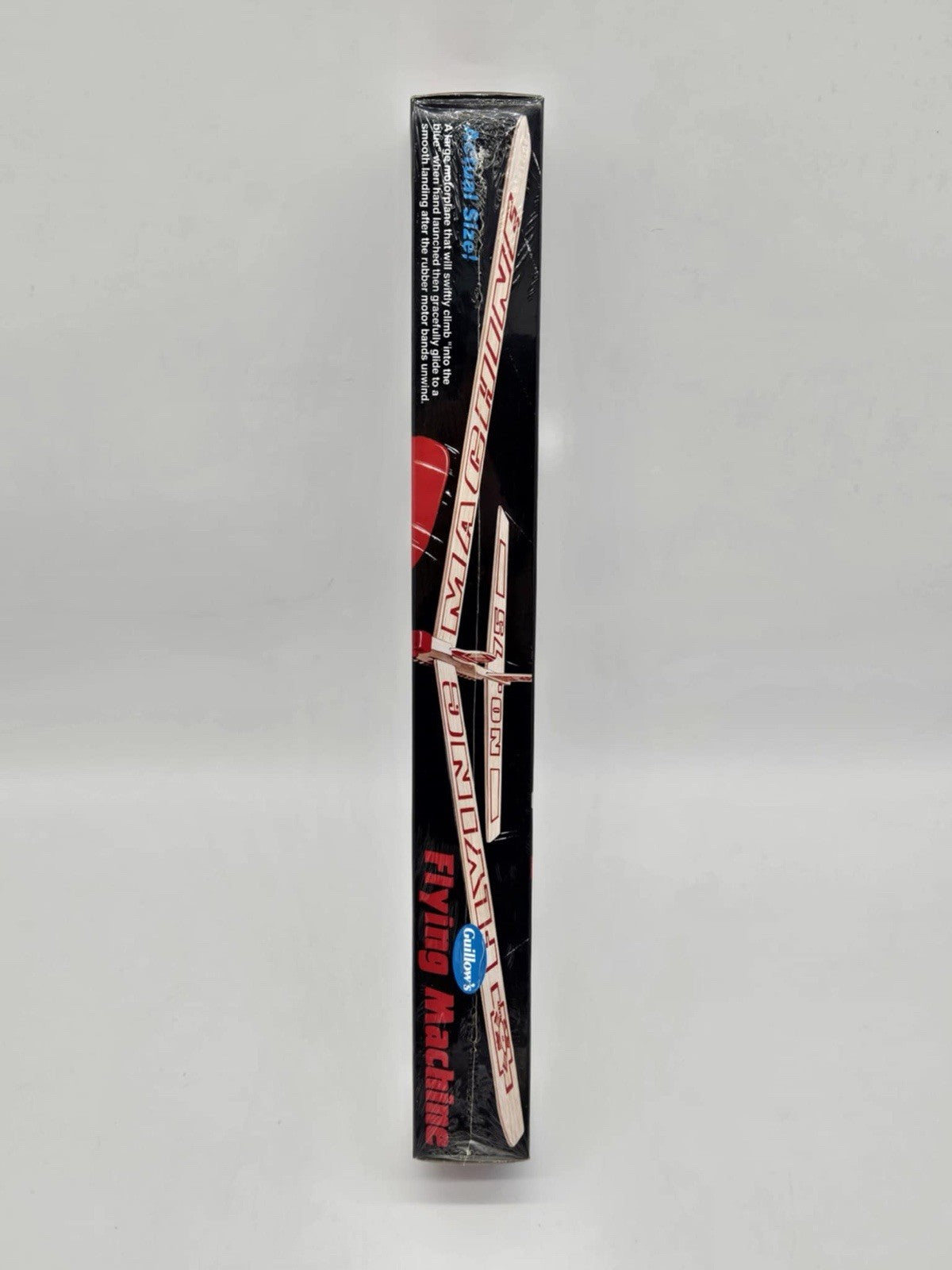 GUILLOW’S FLYING MACHINE RUBBER POWERED BALSA WOOD 27” WS Made in USA