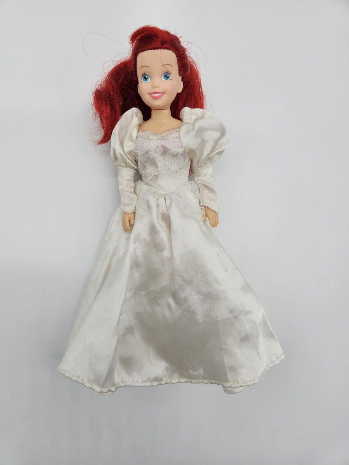 Disney Parks Exclusive The Little Mermaid Ariel White Wedding Dress Bride Doll