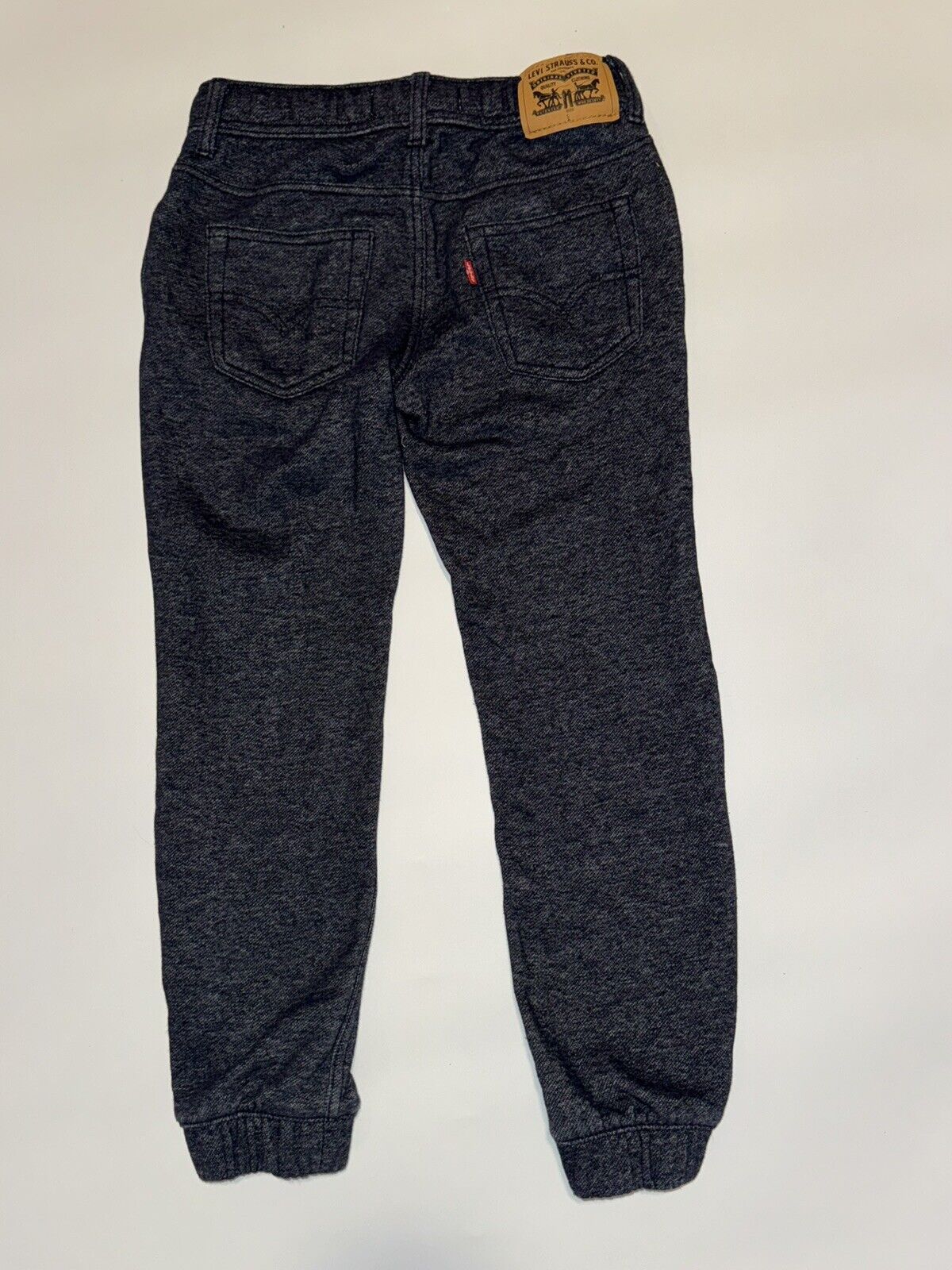 Levi's Knit Jogger Age 8-10 Year Elastic Waistband Tapered Leg w/ Pockets ~ Sz S