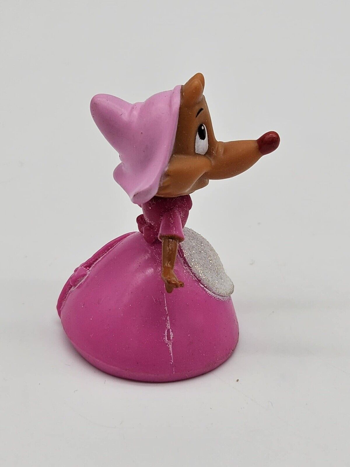 RARE Vintage Disney Cinderella Perla Bobble Head 2 Inch Toy Disneyana