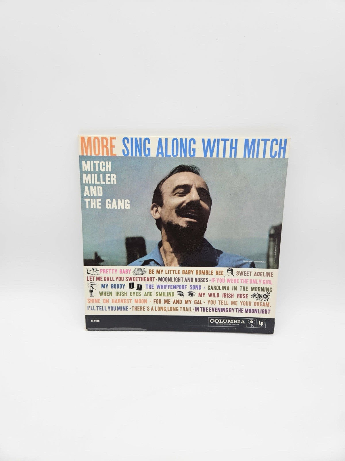 Mitch Miller & Gang: More Sing Along with Mitch. Vinyl Record LP Album. CL 1243.
