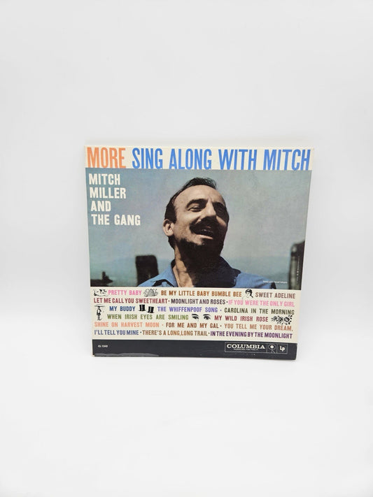 Mitch Miller & Gang: More Sing Along with Mitch. Vinyl Record LP Album. CL 1243.