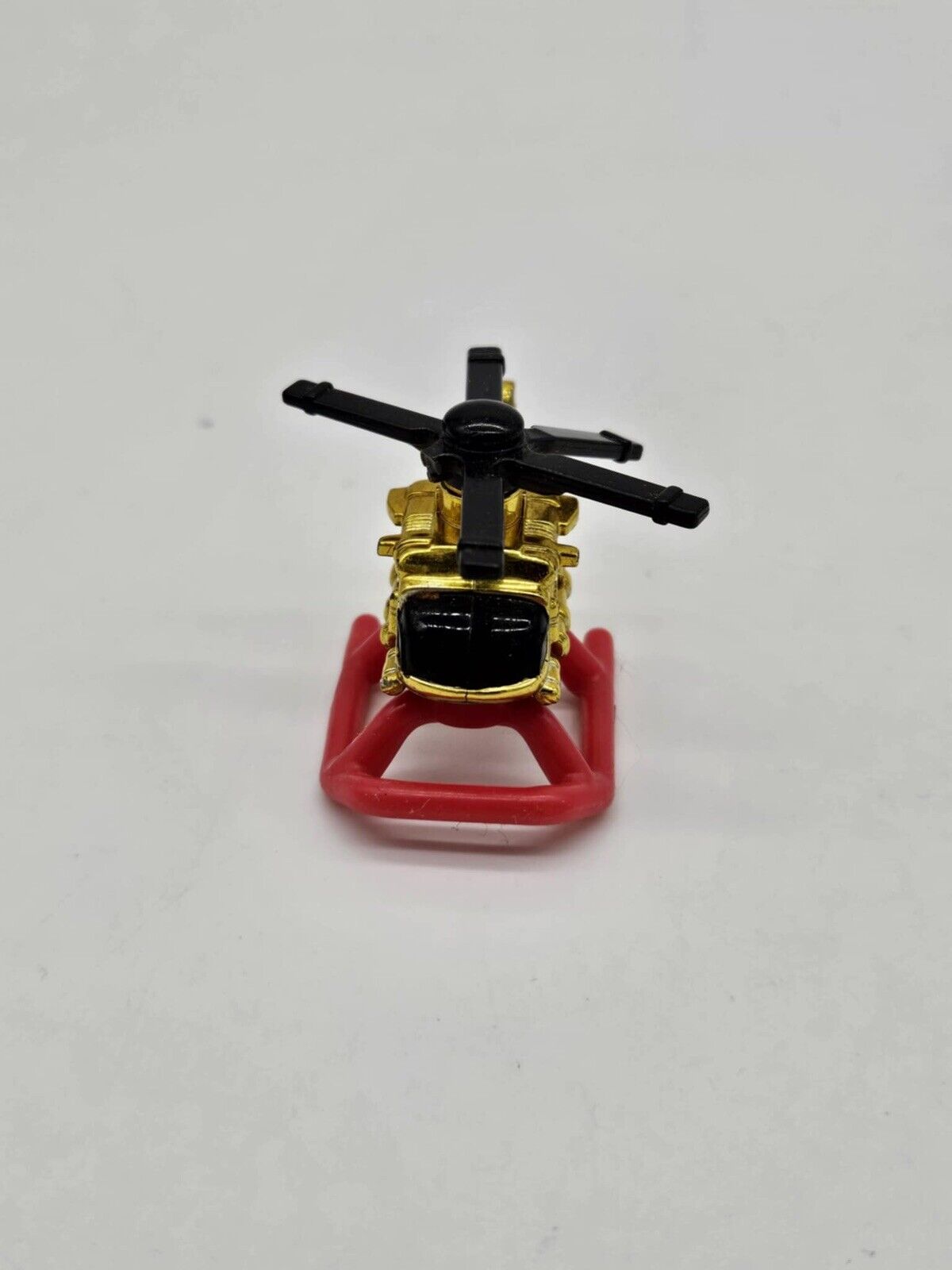 1996 Micro Machines Exploration Sea GOLD HELICOPTER by Galoob