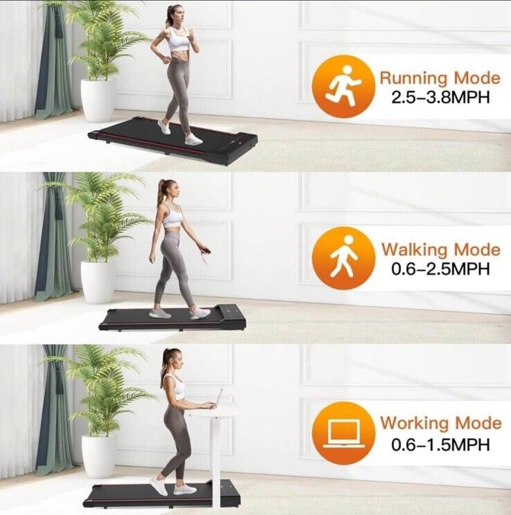 Sperax Walking Pad,Under Desk Treadmills for Home,3 in 1 Portable Treadmill