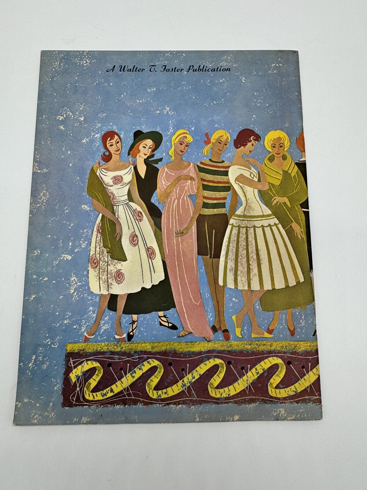VINTAGE 50s | How to Draw and Paint Fashions | Viola French | VERY FINE + Unused