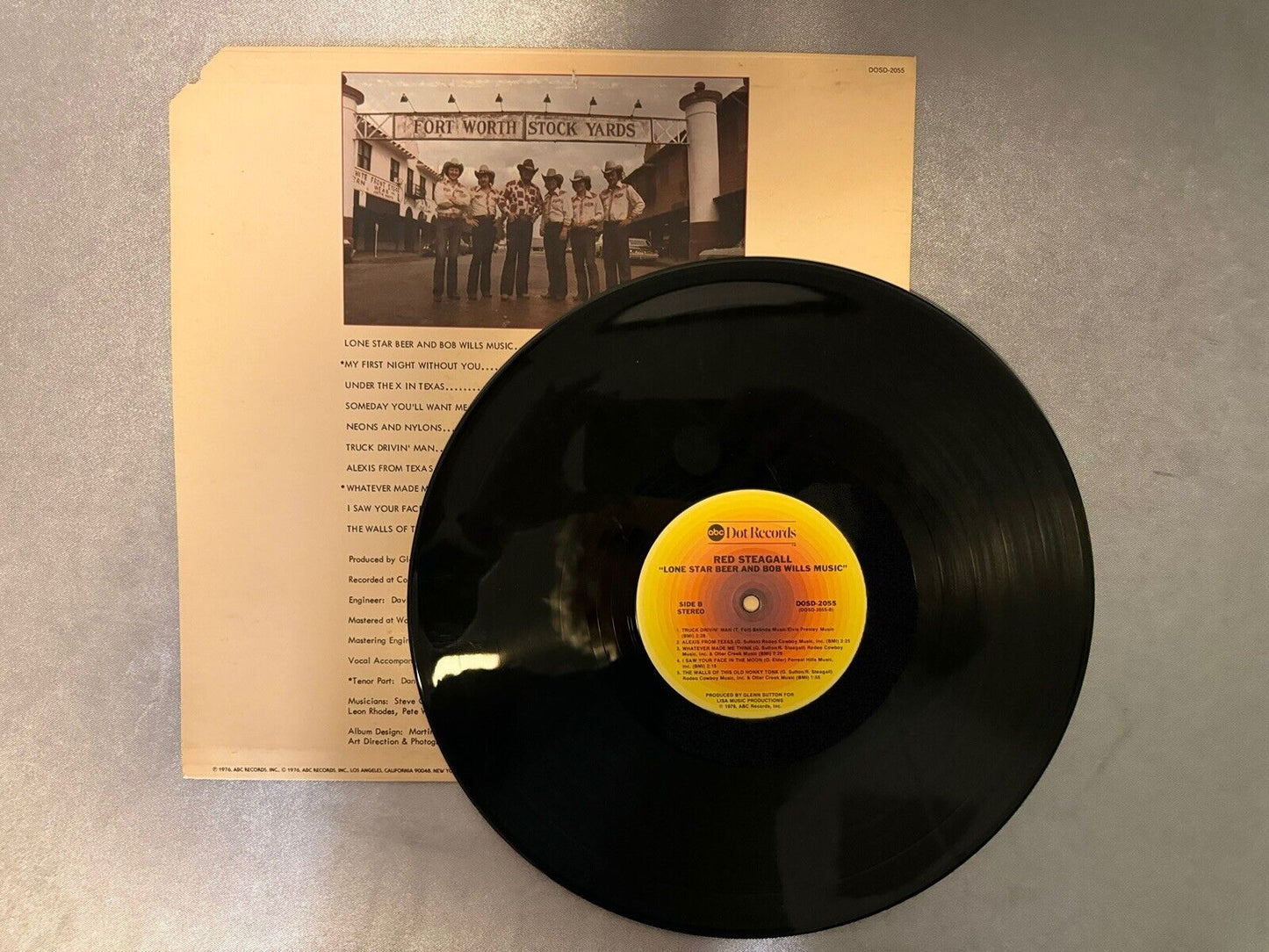 Red Steagall - Lone Star Beer and Bob Wills Music Vinyl LP Country 1976 NM+