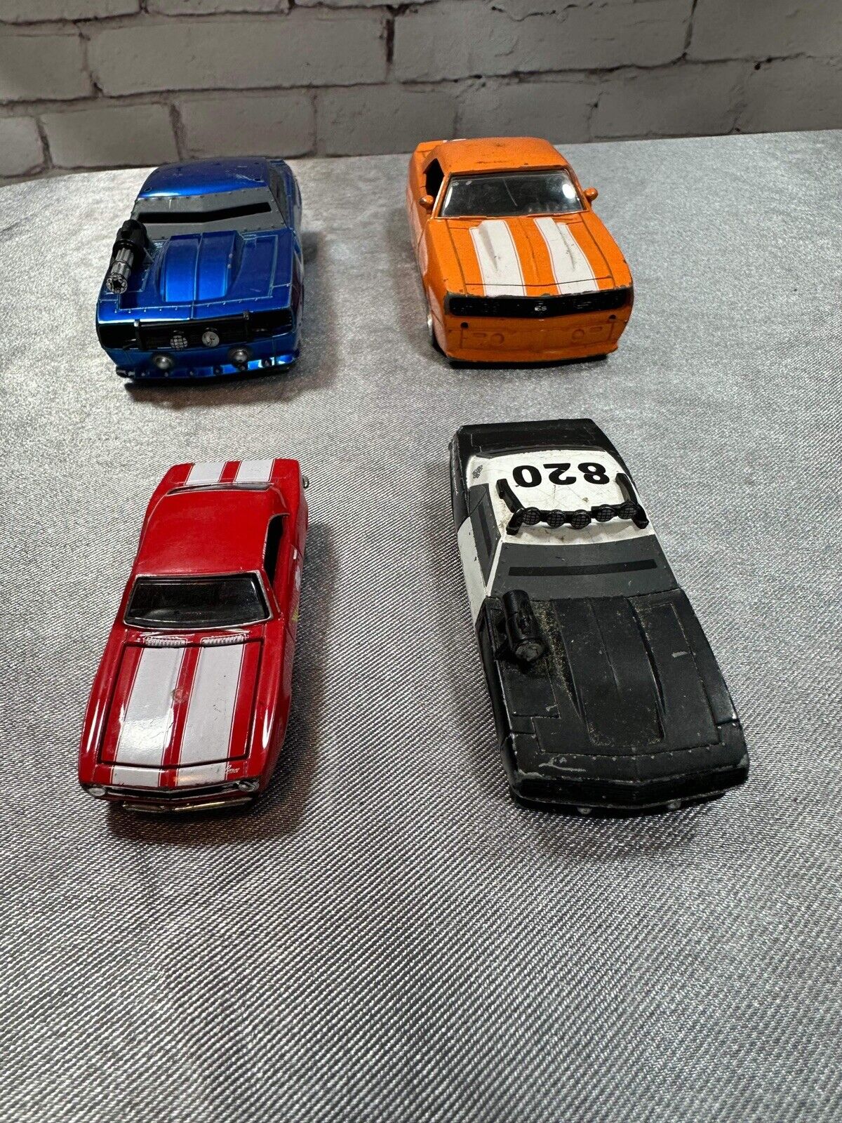Lot of 4 Vintage Diecast Model Cars
