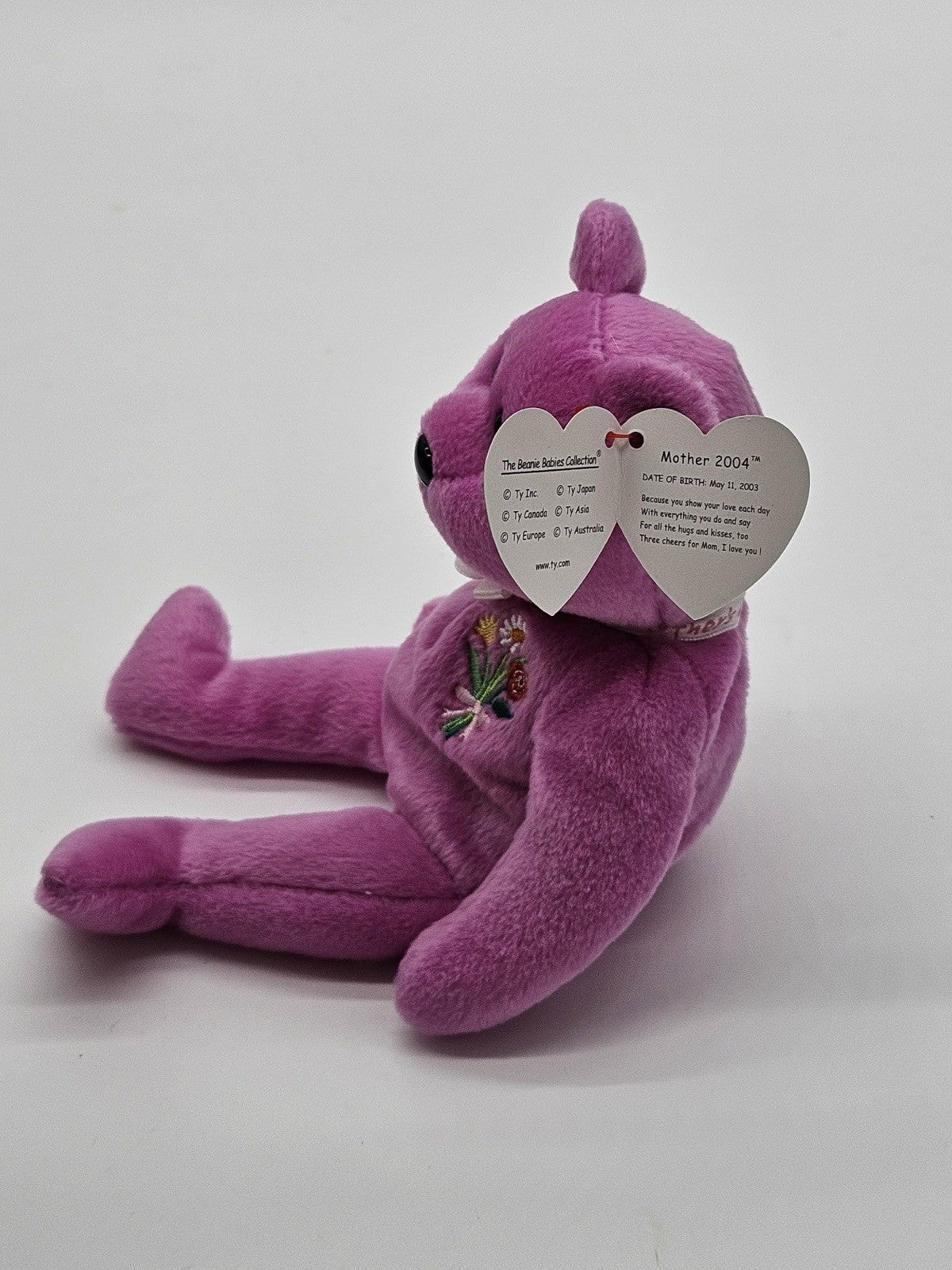 Ty Beanie Baby MOTHER 2004 the Bear Mothers Day Plush Stuffed Animal Toy