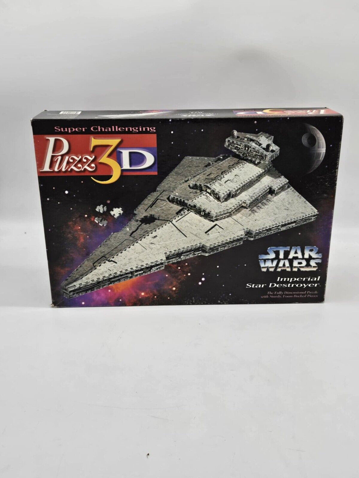 Puzz-3D Star Wars Imperial Star Destroyer 3D Puzzle 823 PCs 1996 Milton Bradley