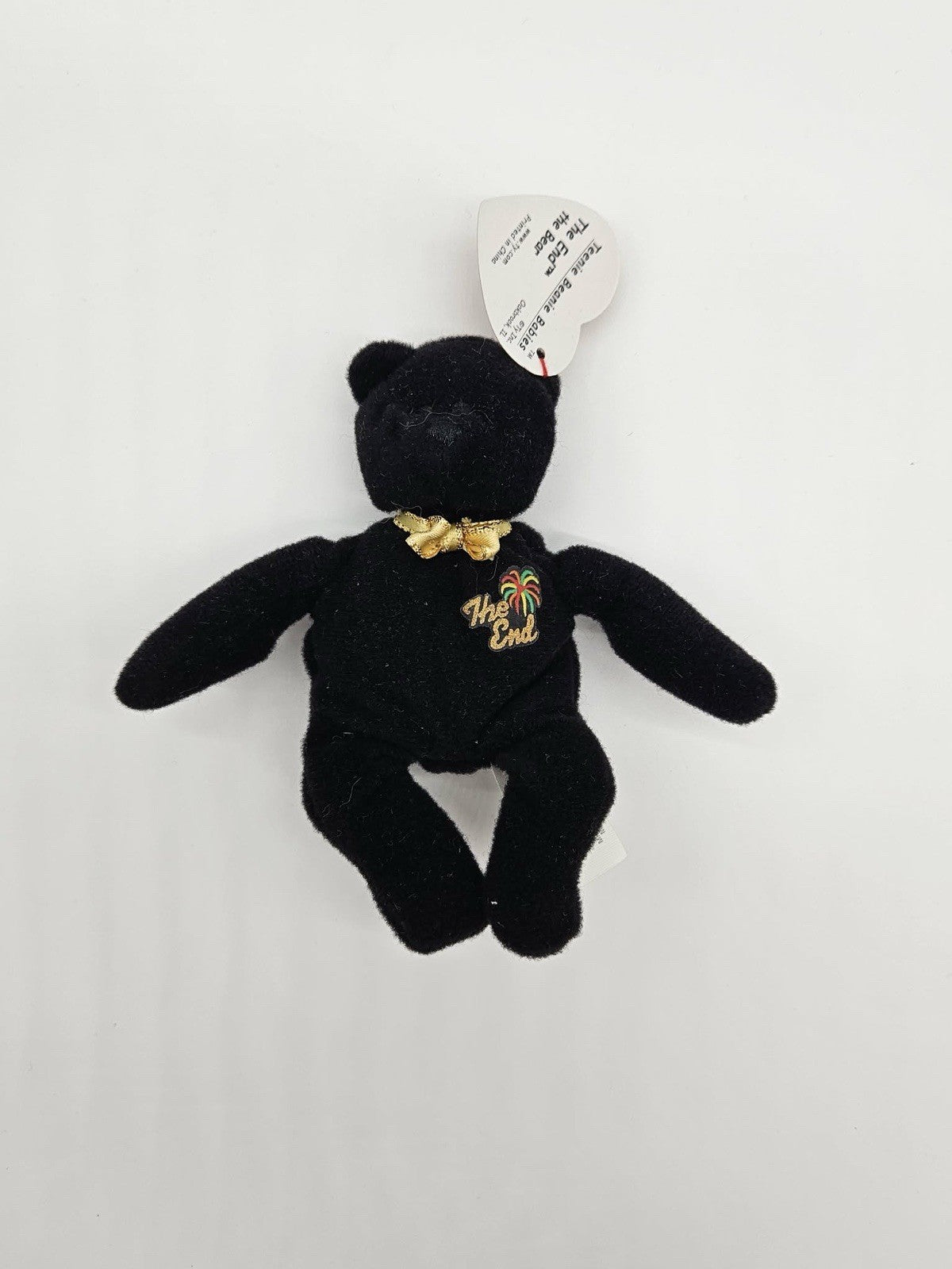 Ty Beanie Babies THE END the Bear 8” Beanbag Plush Toy
